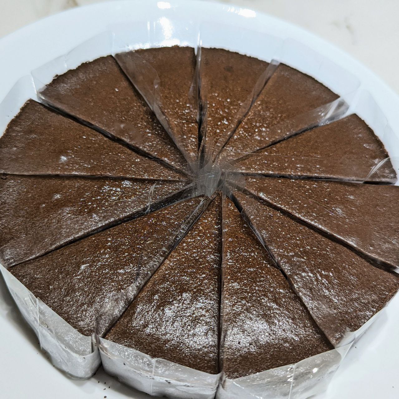 [Frozen] Baked Chocolate Cheese Cake (480g - 12pcs)